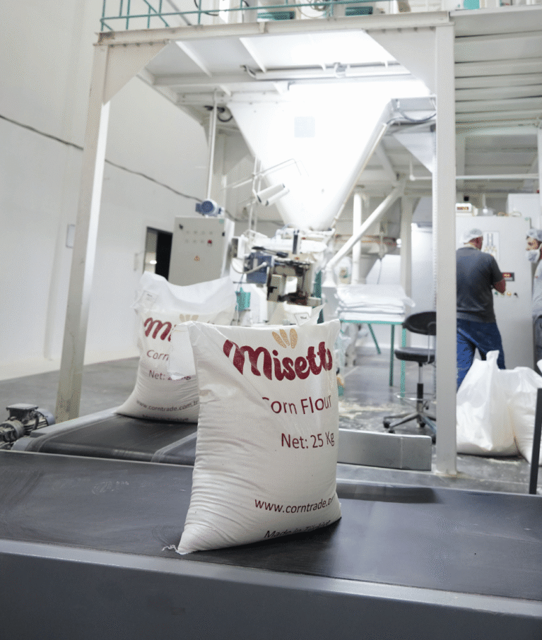 Mardin OSB’de yüksek kapasiteli mısır işleme hatları.