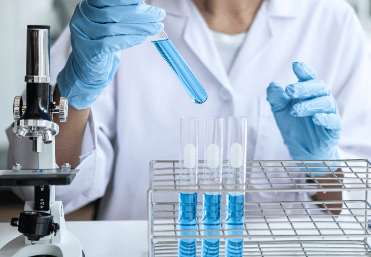 Hammadde, ara ürün ve final ürünlerde anlık testler.